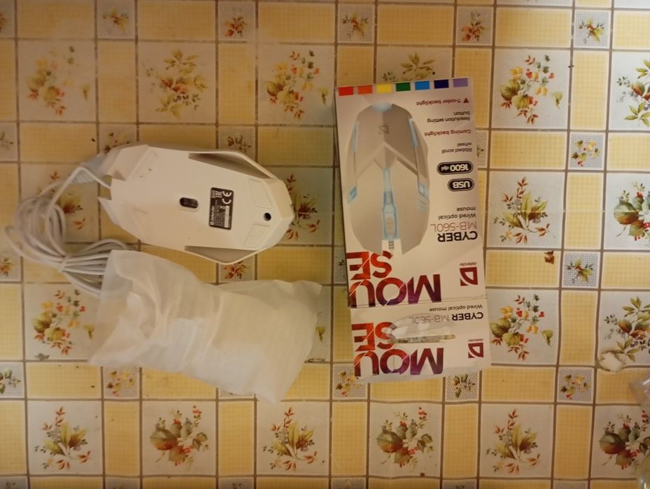 Mysz optyczna przewodowa USB