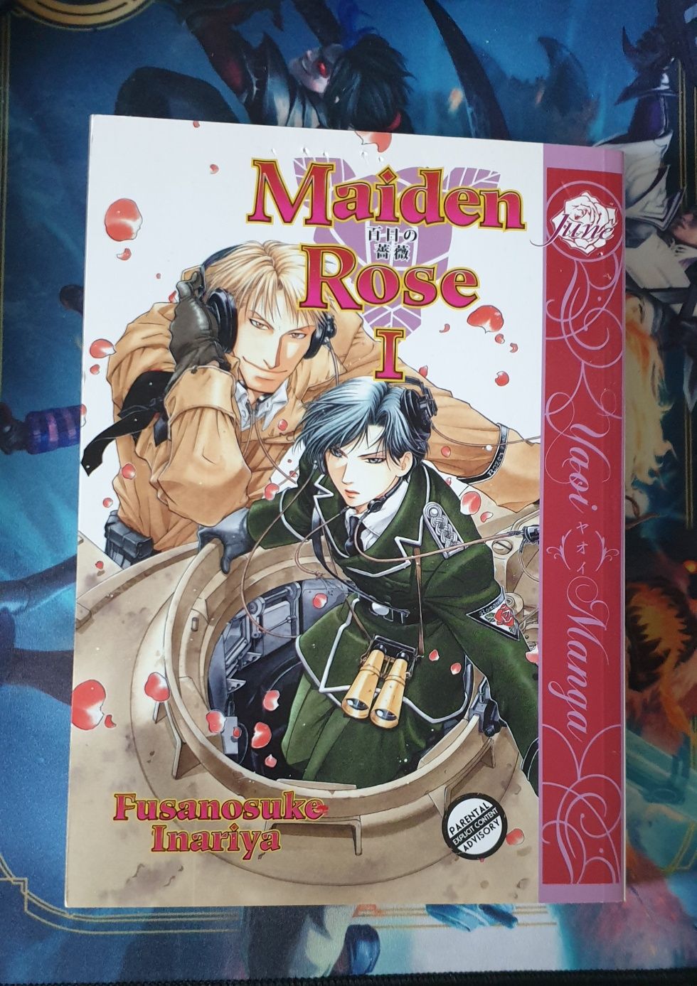 Maiden rose yaoi manga unikat eng po angielsku