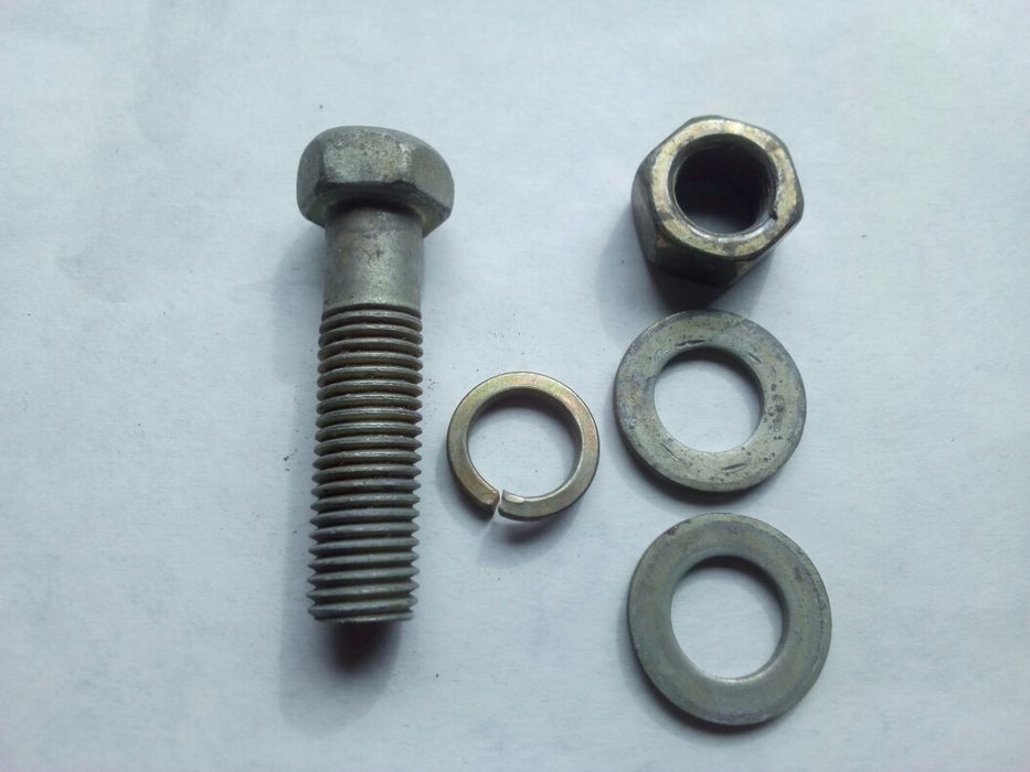 Болт М16×60. Болт 16.Шайба.Гровер.Комплект.