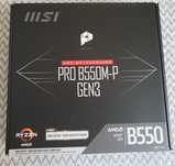 Материнська плата Msi Pro B550M-P GEN3 AM4 Нова+ Ryzen 5 5600 5600x