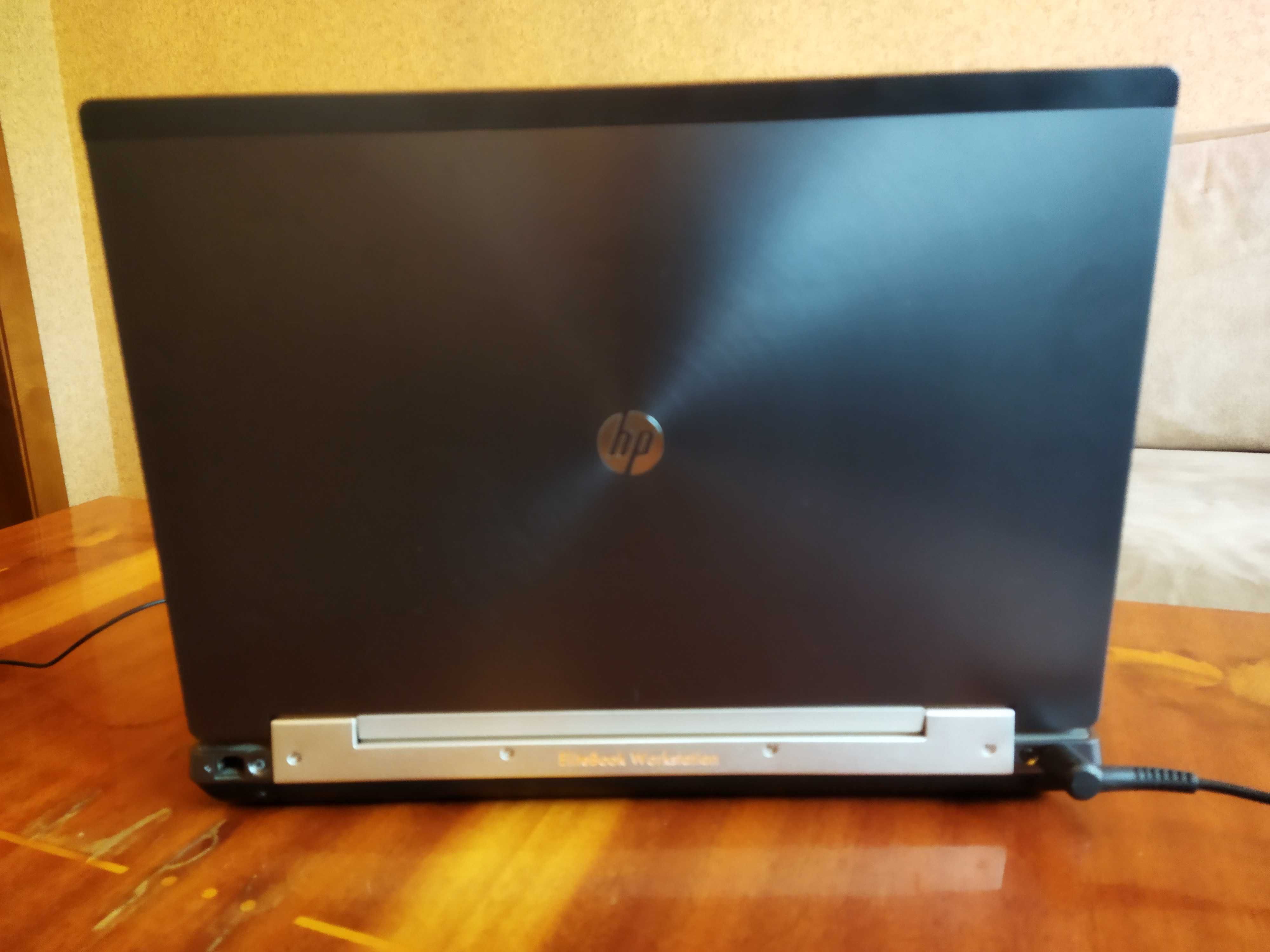 HP EliteBook 8560w Core i7-2760QM, 4 ядра/8 пот., 16GB DDR3, SSD 240GB