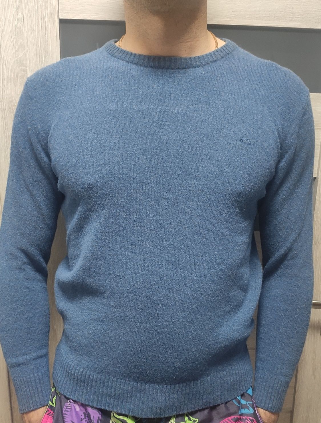 Sweter męski ciepły Camel Active rozmiar L (80%wool).