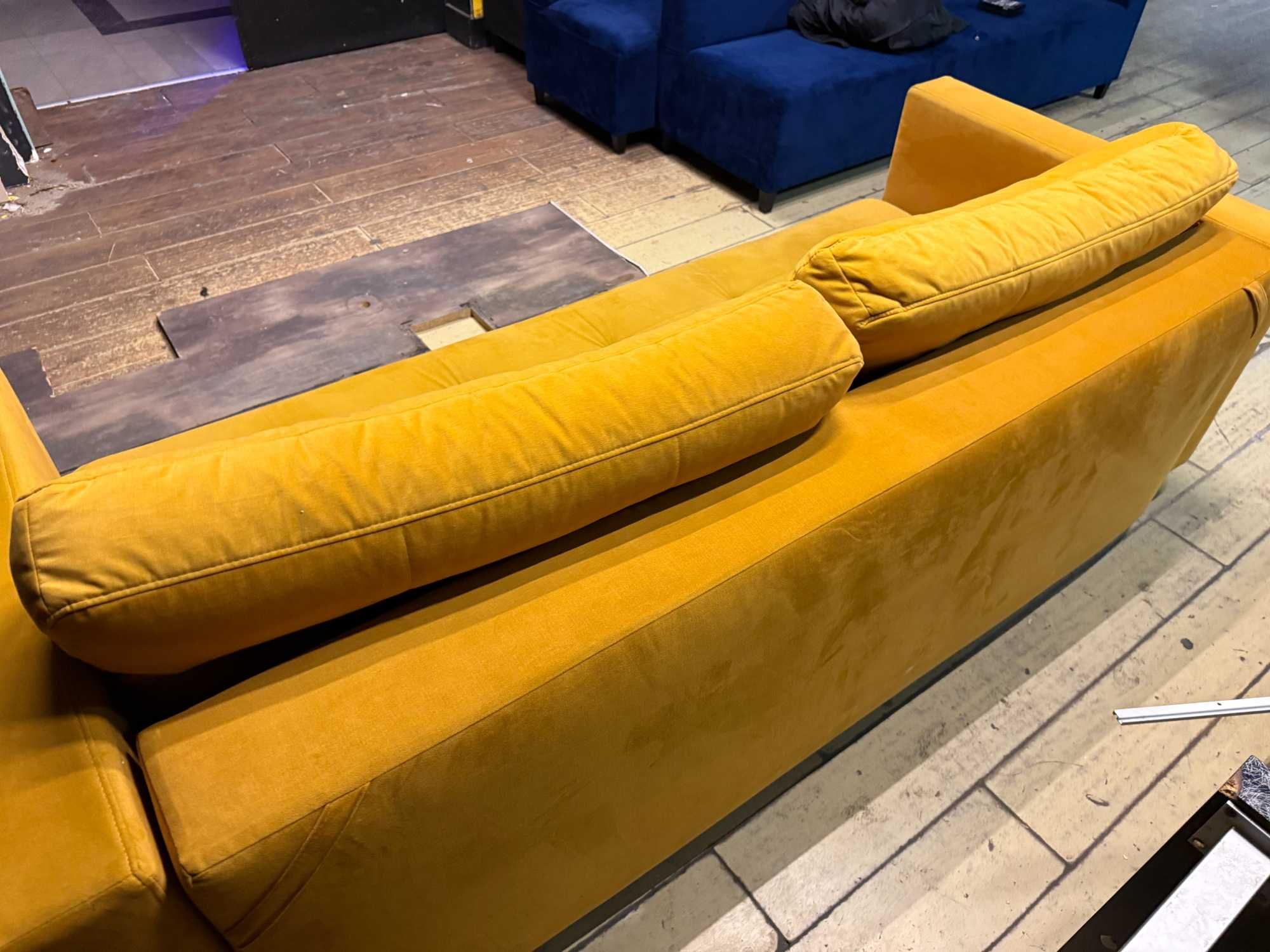 Kanapa sofa z funkcją spania - WELUR zmywalny, DUŻE ŁÓŻKO - Białystok