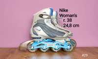 Rolki NIKE dla kobiet - super stan - r. 38 / 24,8 cm N-Dorfine Elite