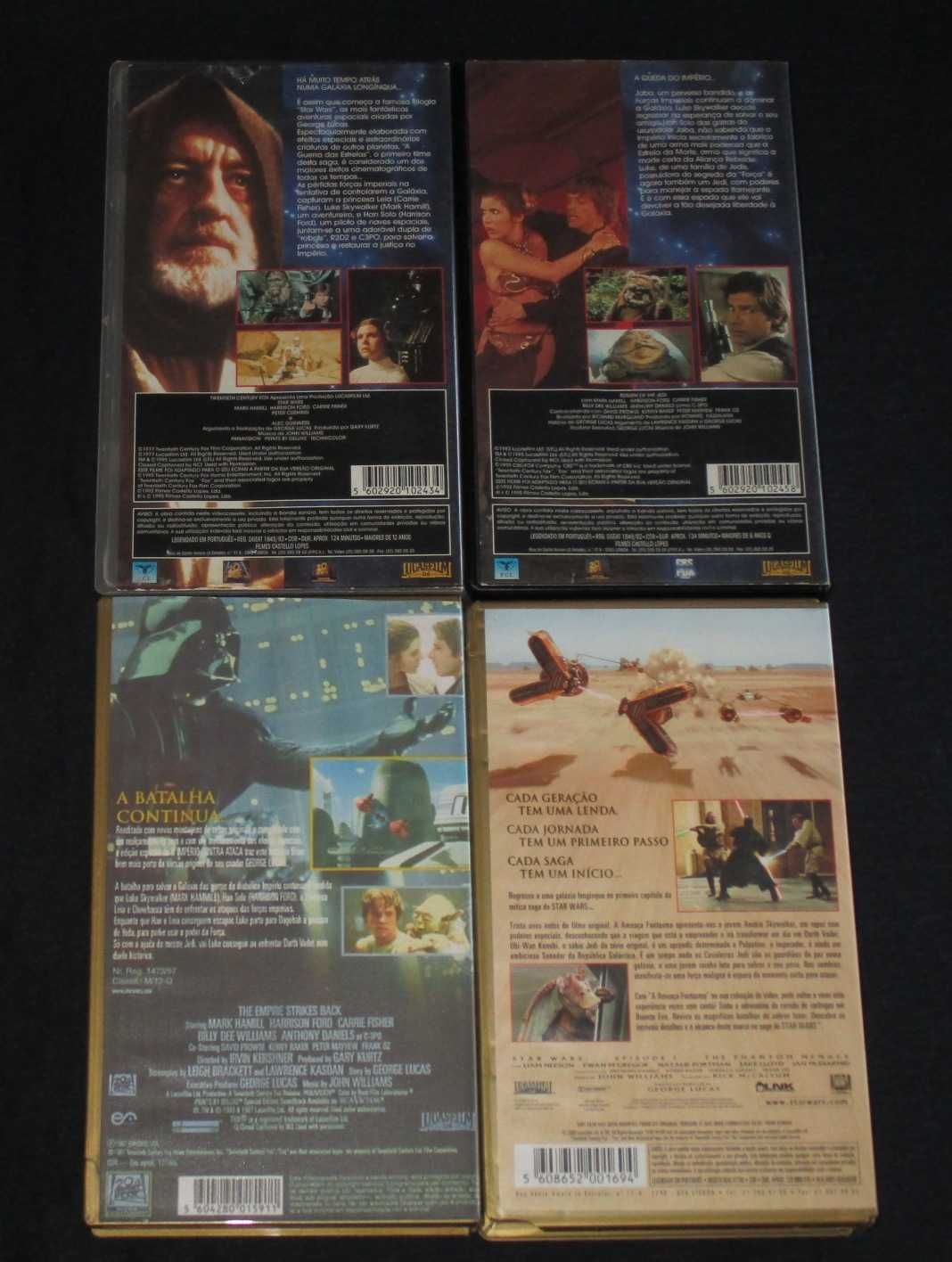 Saga Star Wars Edição Especial VHS