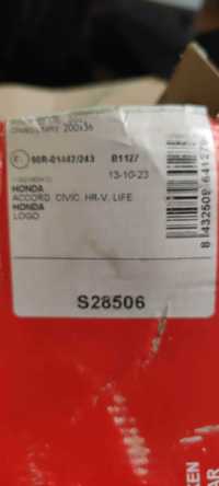 brembo s28506 колодки гальмівні Honda Accord Civic HR-V Life Logo