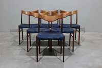 Conjunto de 6 Cadeiras Arne Wahl Iversen em pau santo