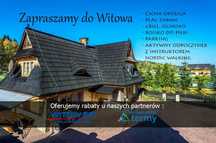 Noclegi bez wyżywienia Witów-Podhale, Termy Chochołowskie 3.5 km