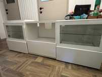 ikea komoda rtv szafka pod telewizor witrynka szuflady