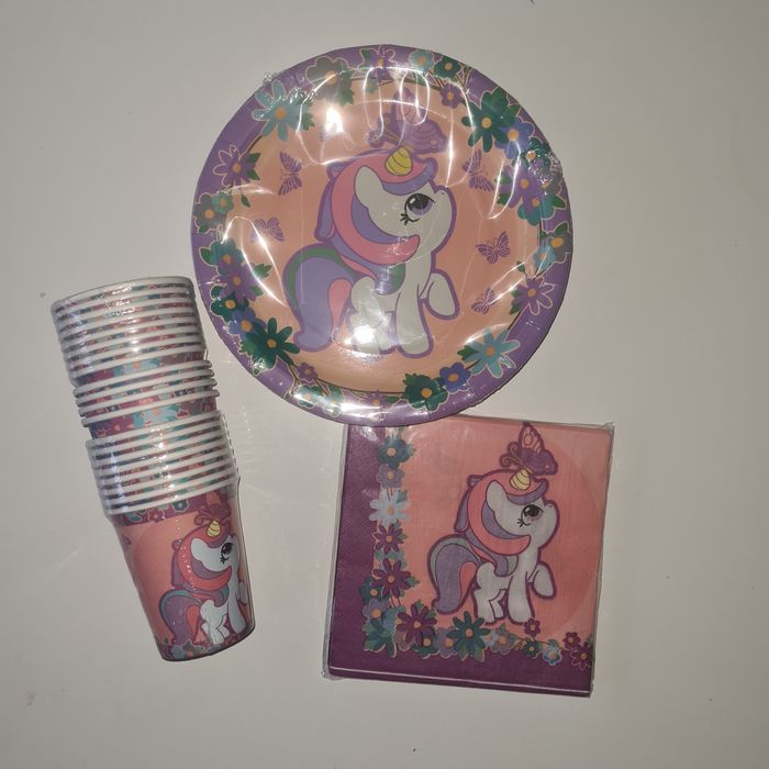 Zestaw urodzinowy unicorn 10os