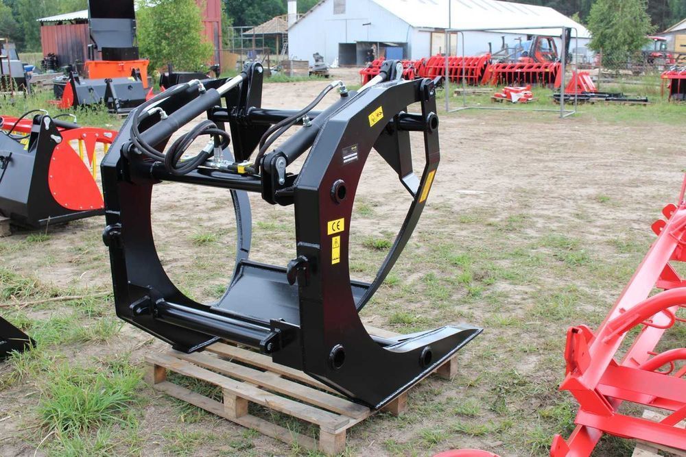 Chwytak do drewna drzewa bali do Manitou JCB Euroramka ładowarka