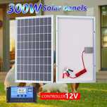 Painel solar Kit completo 12-18V 3OOW com controlador