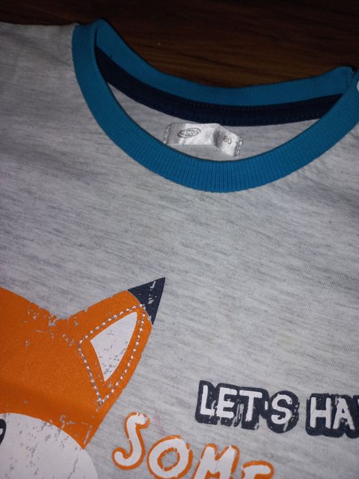 Bluzka na długi rękaw 80