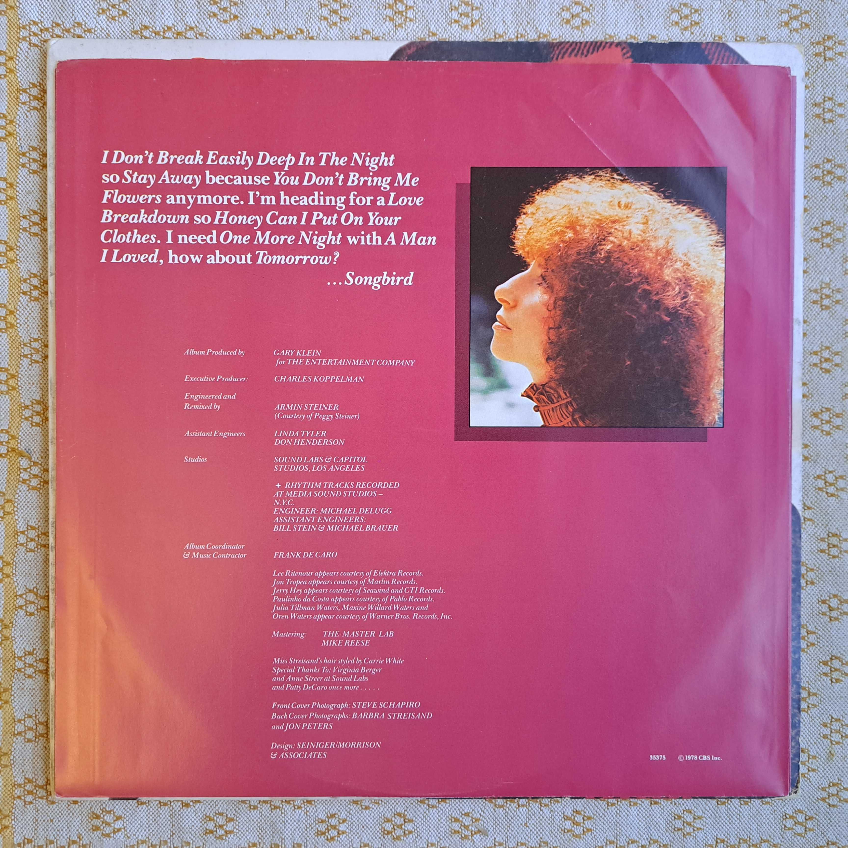 Barbra Streisand Songbird 1978 US (VG++/EX)