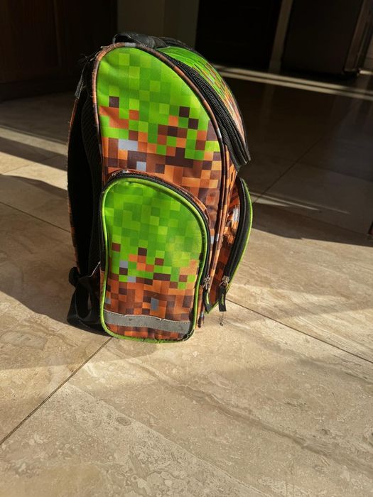 Plecak szkolny Minecraft usztywniany