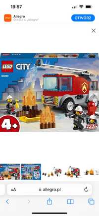 Lego straż pożarna 60280 4+