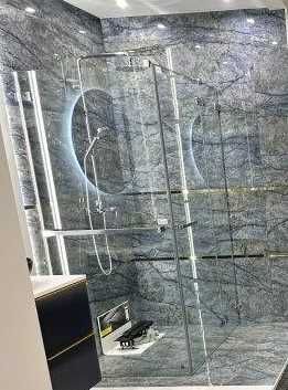 3,5szt płytek niebiesko-granatowe oraz 3szt białe mat w macie 120x60