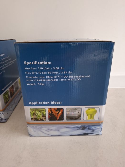 Dmuchawa Membranowa ET80 Kompresor Pompa Powietrza Sprężarka Charles A