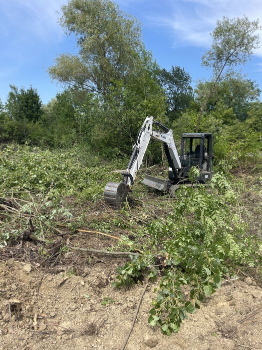 Оренда екскаватора, послуги екскаватора, міні екскаватор, молот