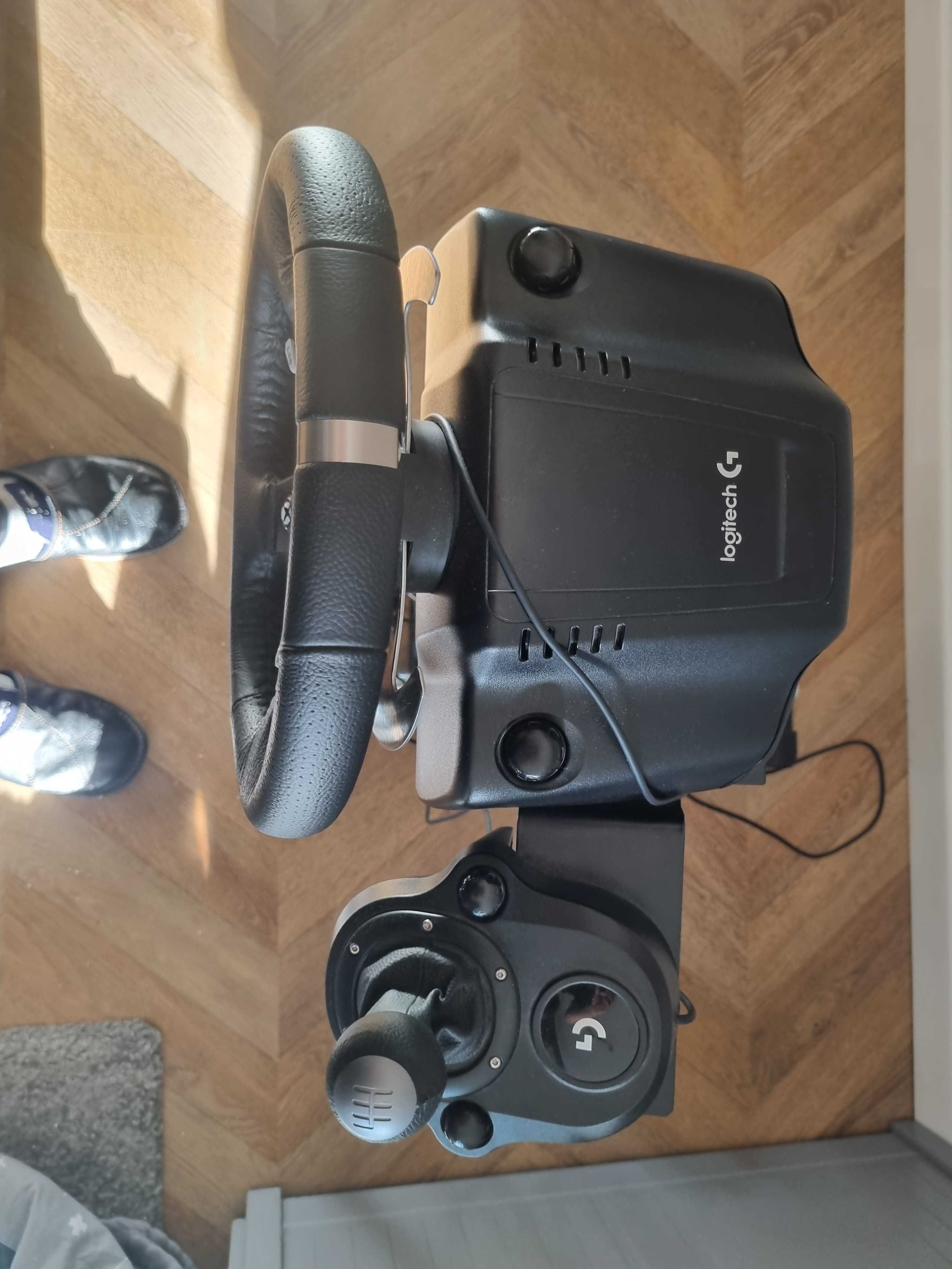 Kierownica Logitech 920 + skrzynia biegow