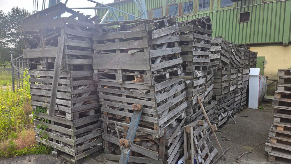 Drewno opałowe,pocięte,gotowe,w drewnianych koszach,odbiór własnyPłock