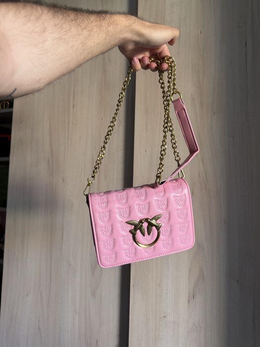 Torebka Pinko Love Click Mini Al 23-24 PLTT 100067 A17D Różowy