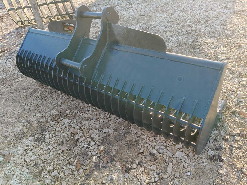 Łycha łyżka szufla melioracyjna do koparki ładowarki czyszczenia rowów