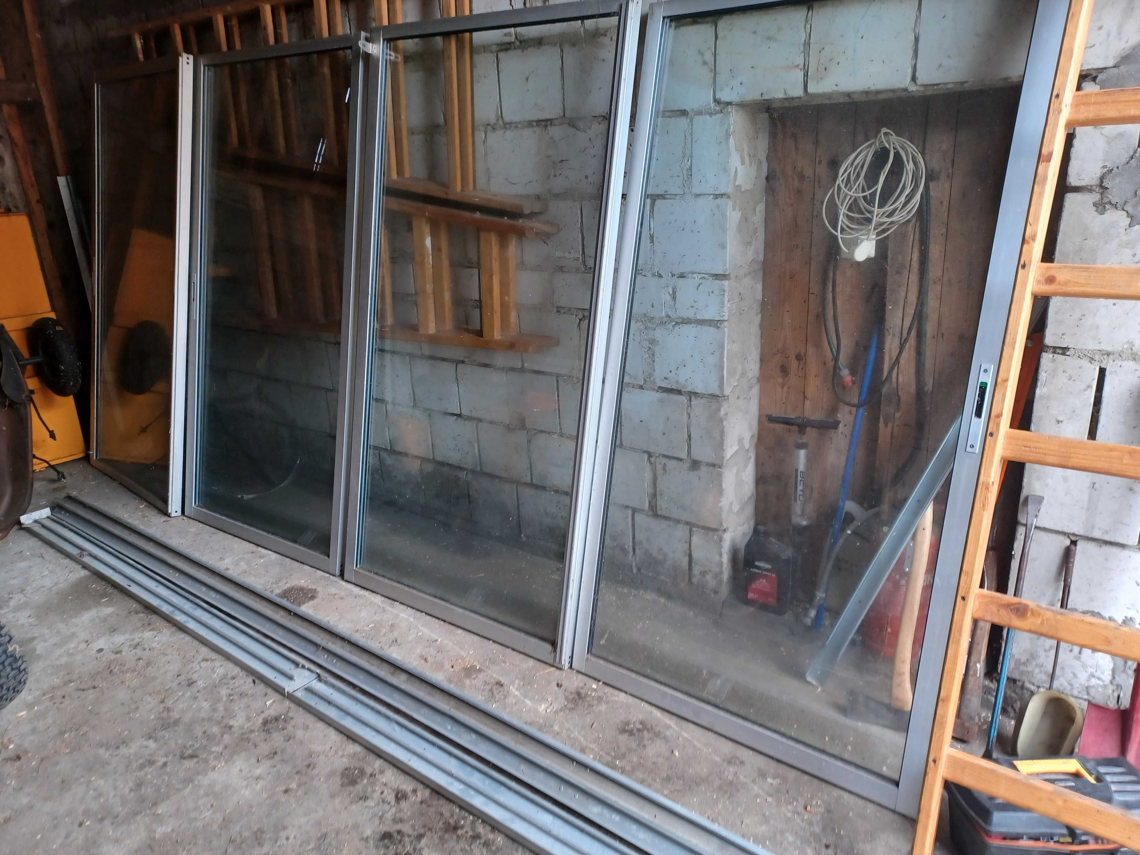 Drzwi  i okna aluminiowe przesuwne
