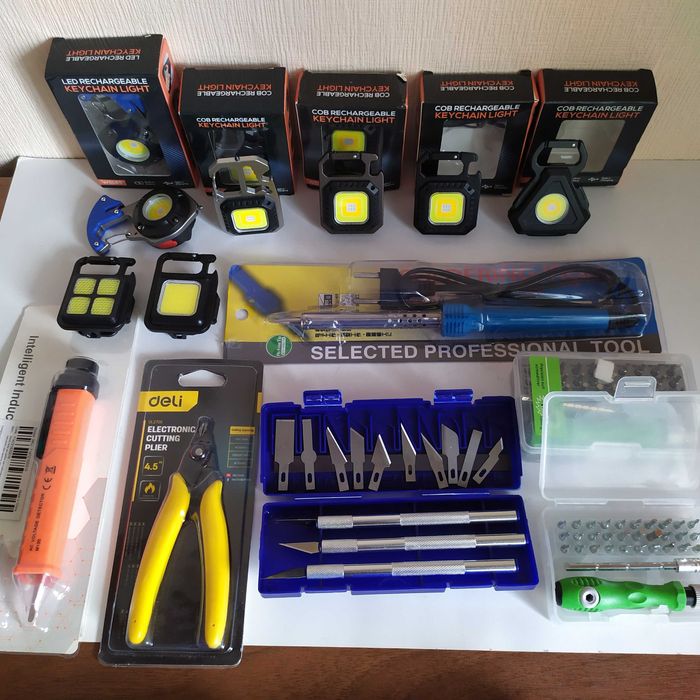 LED фонари на аккумуляторах с зарядкой Type-C