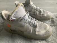 Buty nike air force x off white