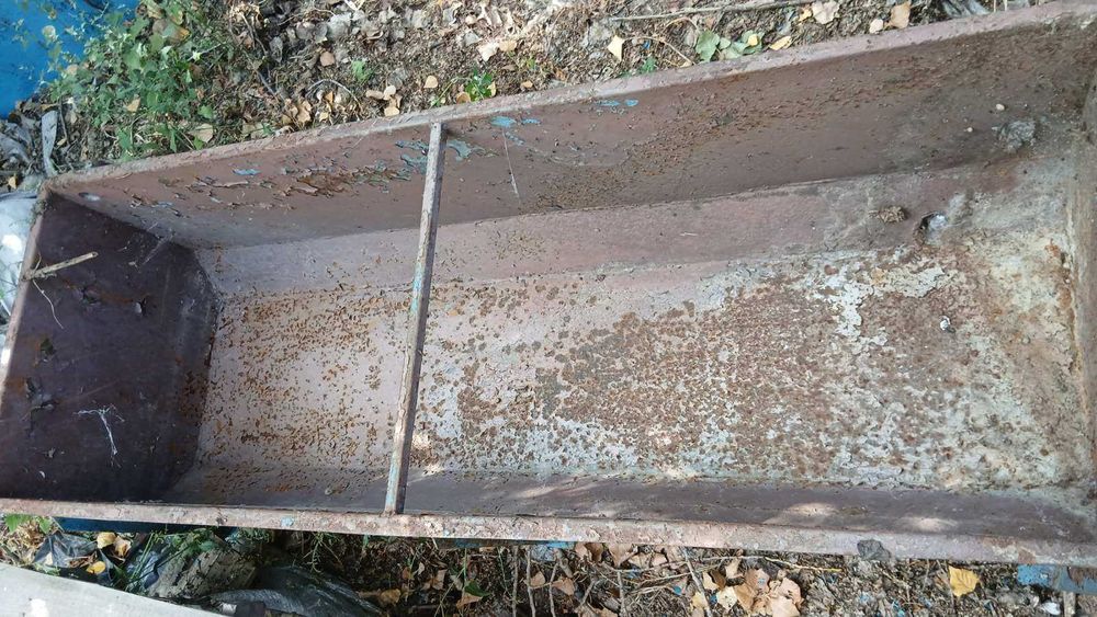 Ванна-відстійник-накопичувач 0,5 м3 (1600*600*480, товщина металу 2мм)