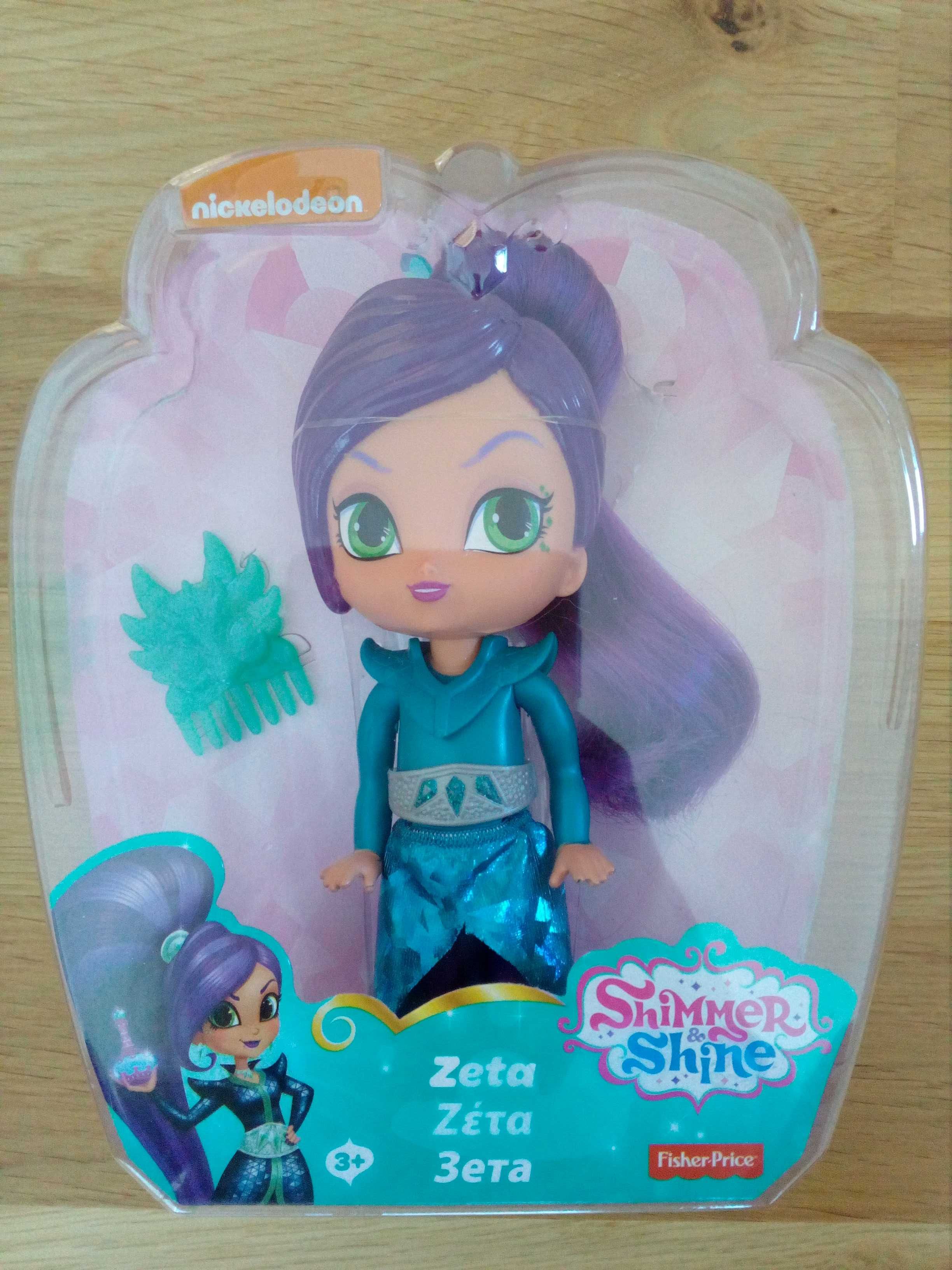 3x lalka lalki Fisher Price Shimmer Shine Zeta dżiny czarodziejki
