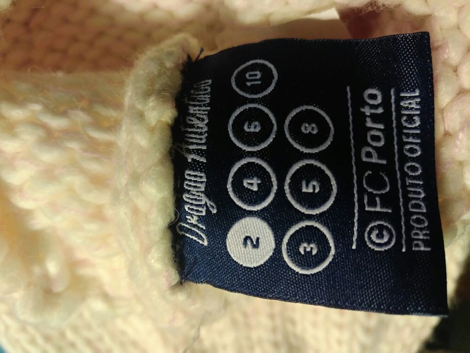 Gorro FC Porto para menina (2 anos)