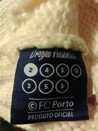 Gorro FC Porto para menina (2 anos)