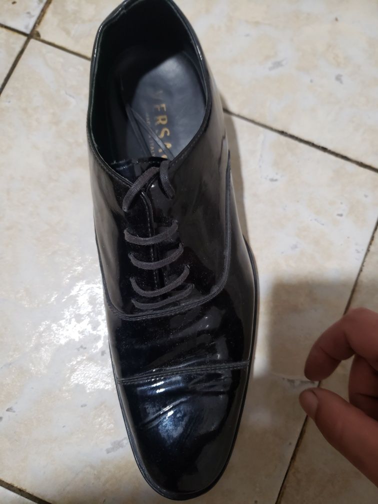 Туфли лаковые Versace 41р Оригинал.