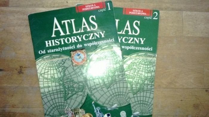 OKAZJA!!! Atlas historyczny do szkoły podstawowej 2 części