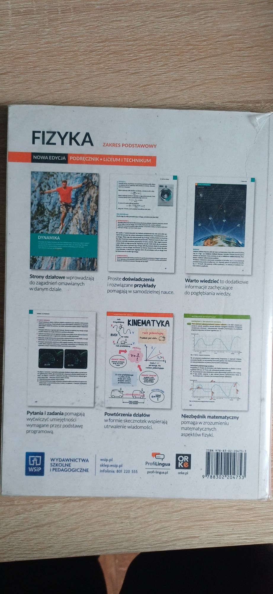 Podręcznik Fizyka 1 WSIP