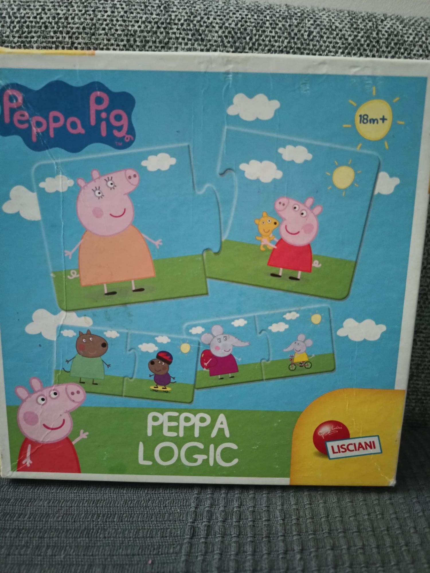 Gra puzzle Świnka Peppa