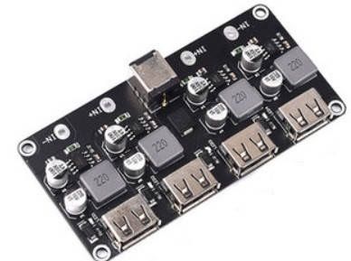 Модуль "швидкої"зарядки  4* USB  від 6-36 В