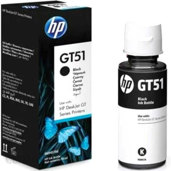 Tusz Czarny HP GT51 GT 51 do drukarki 90 ml Oryginalny