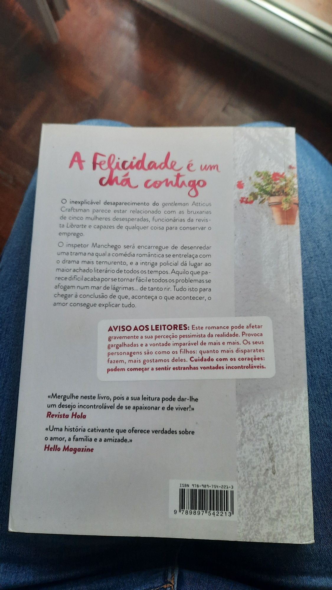 Livro "A felicidade é um chá contigo", Mamen Sánchez