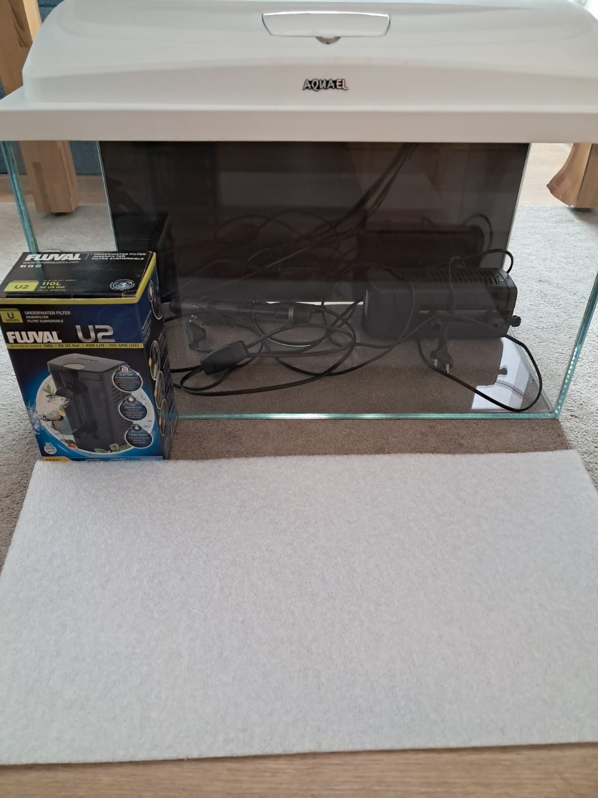 Akwarium 60l Optiwhite