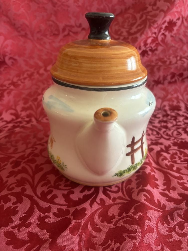 Bule de chá pintado à mão 1,2L