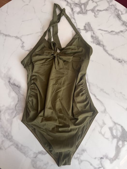 Paka ubrań ciążowych, głównie spodnie