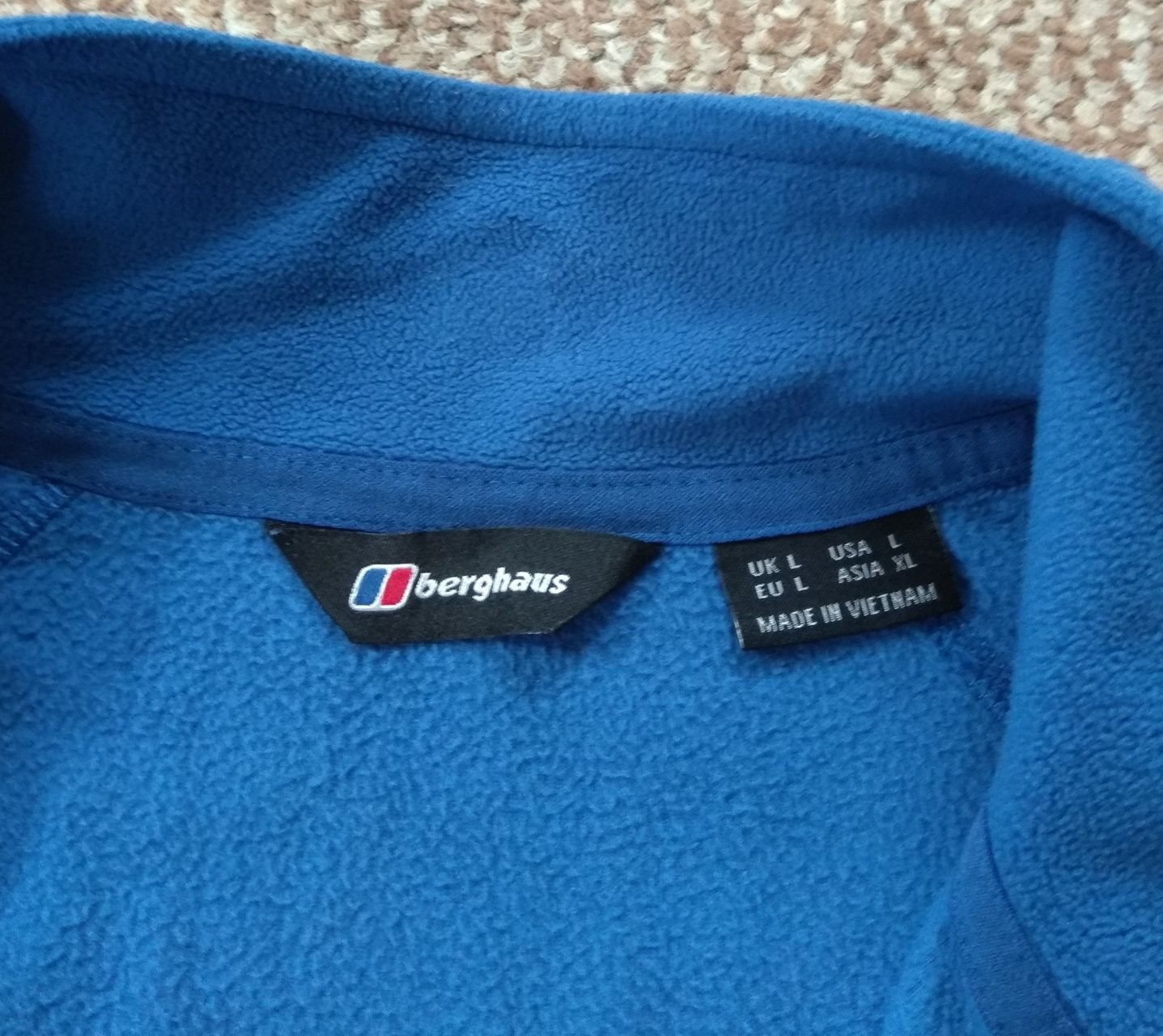 BERGHAUS Polartec флис кофта флисовая ОРИГИНАЛ L