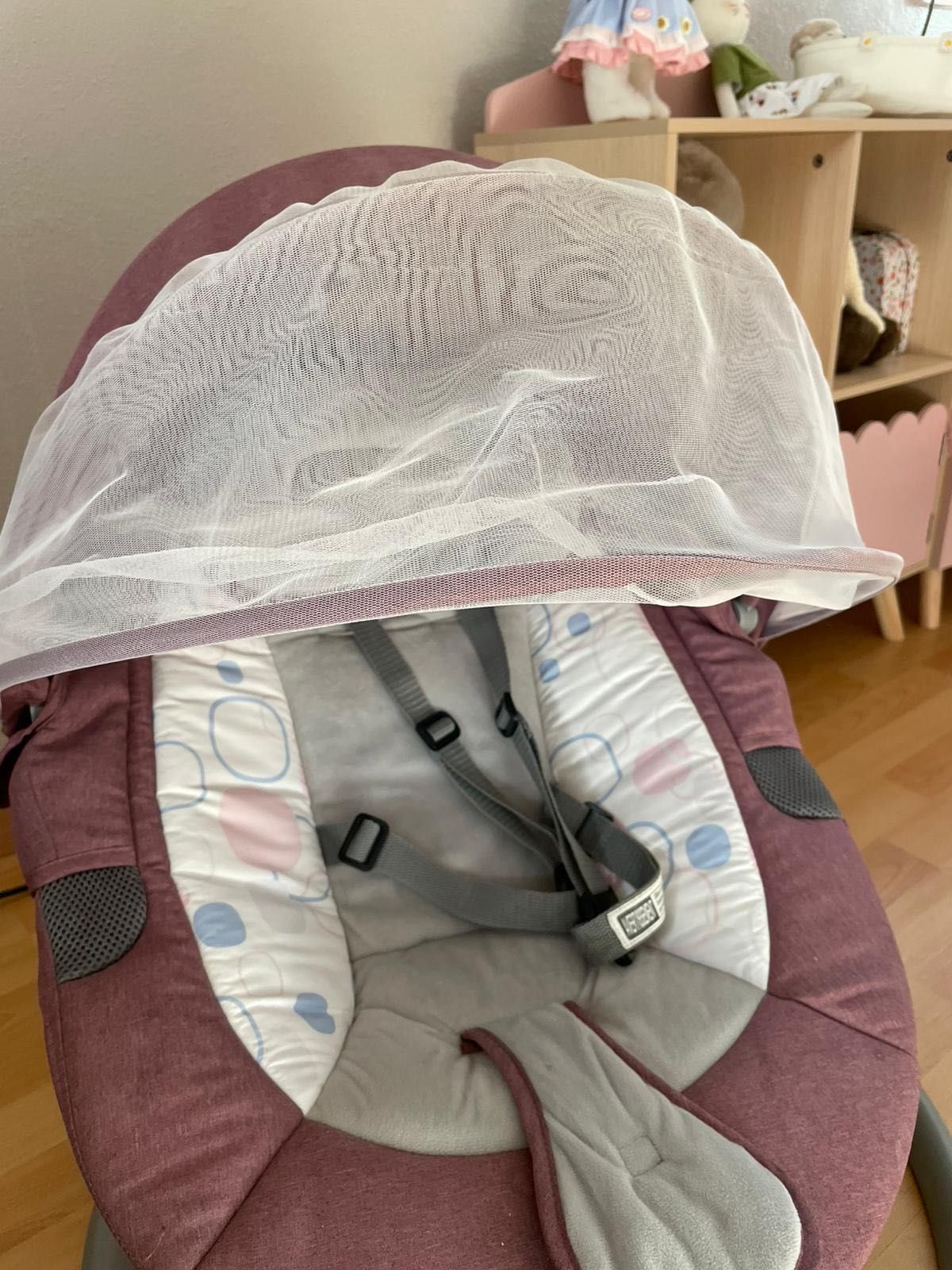 Espreguiçadeira bebê com sons