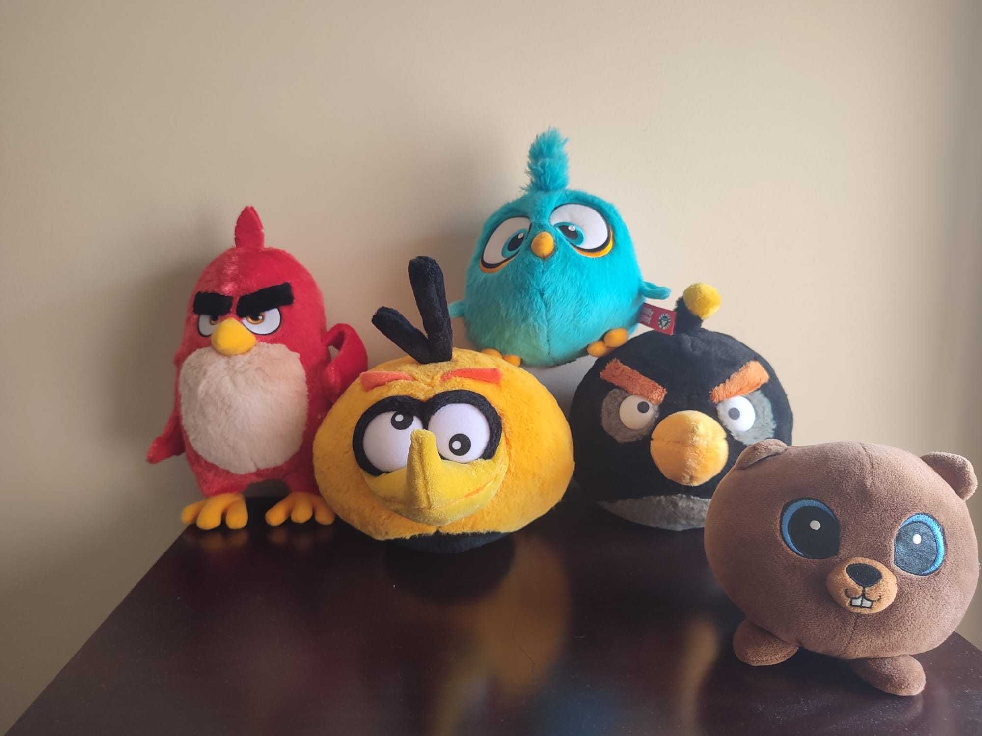 Peluches Angry Birds + Castor