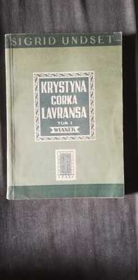 Krystyna córka Lavransa tom. 1-Sigrid Undset