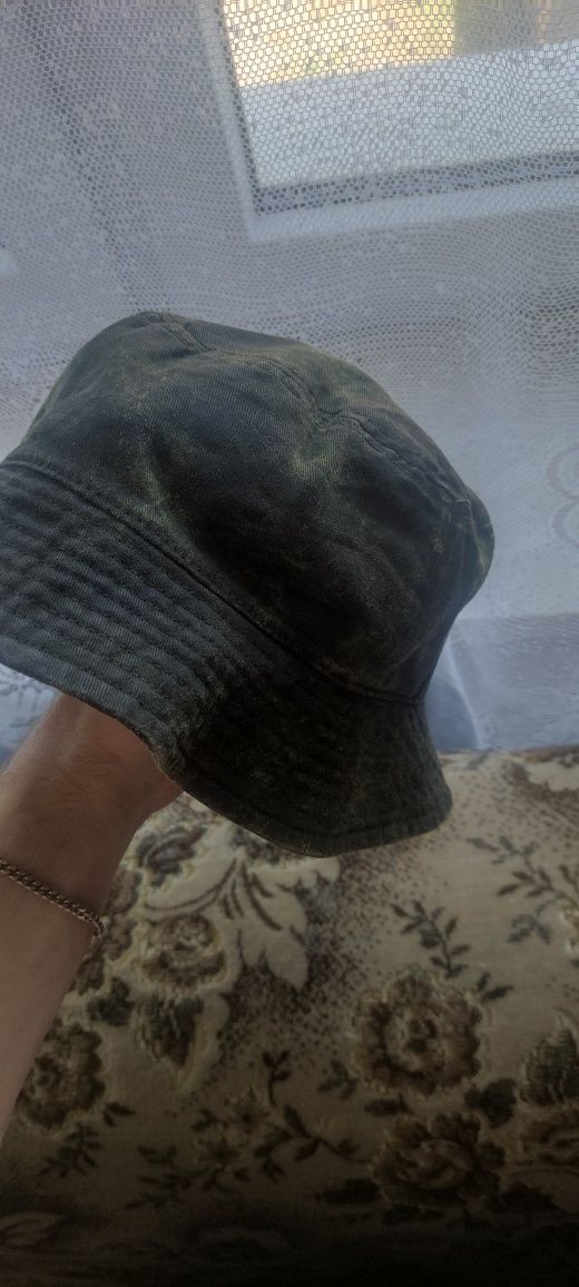 Bucket hat kapelusz streetwear DIY tie dye moro lato y2k hype neon