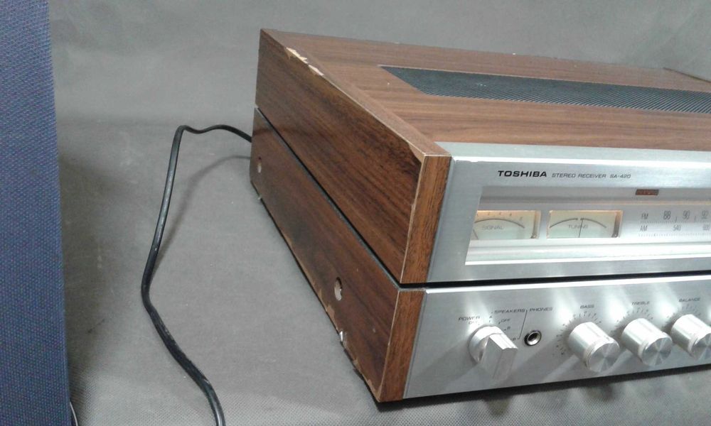 TOSHIBA SA-420,amplituner stereo vintage